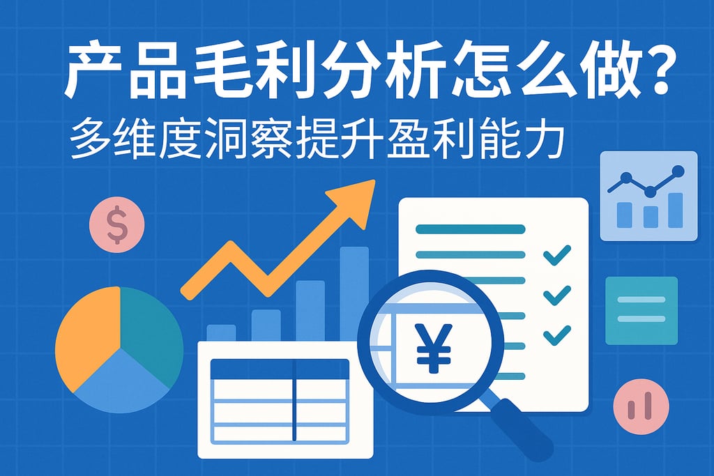 产品毛利分析怎么做？多维度洞察提升盈利能力