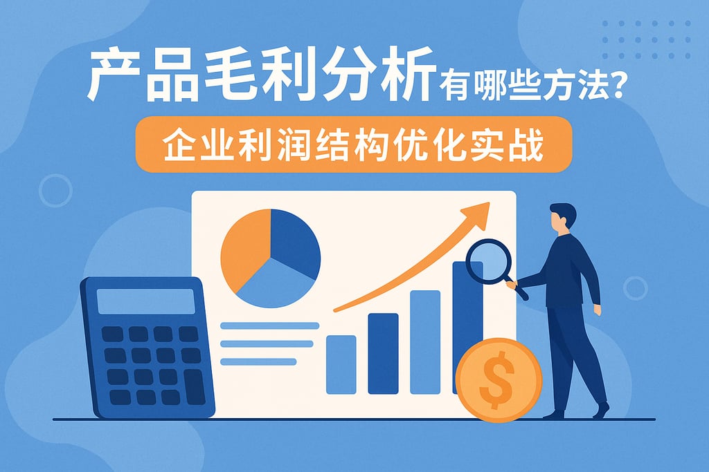 产品毛利分析有哪些方法？企业利润结构优化实战