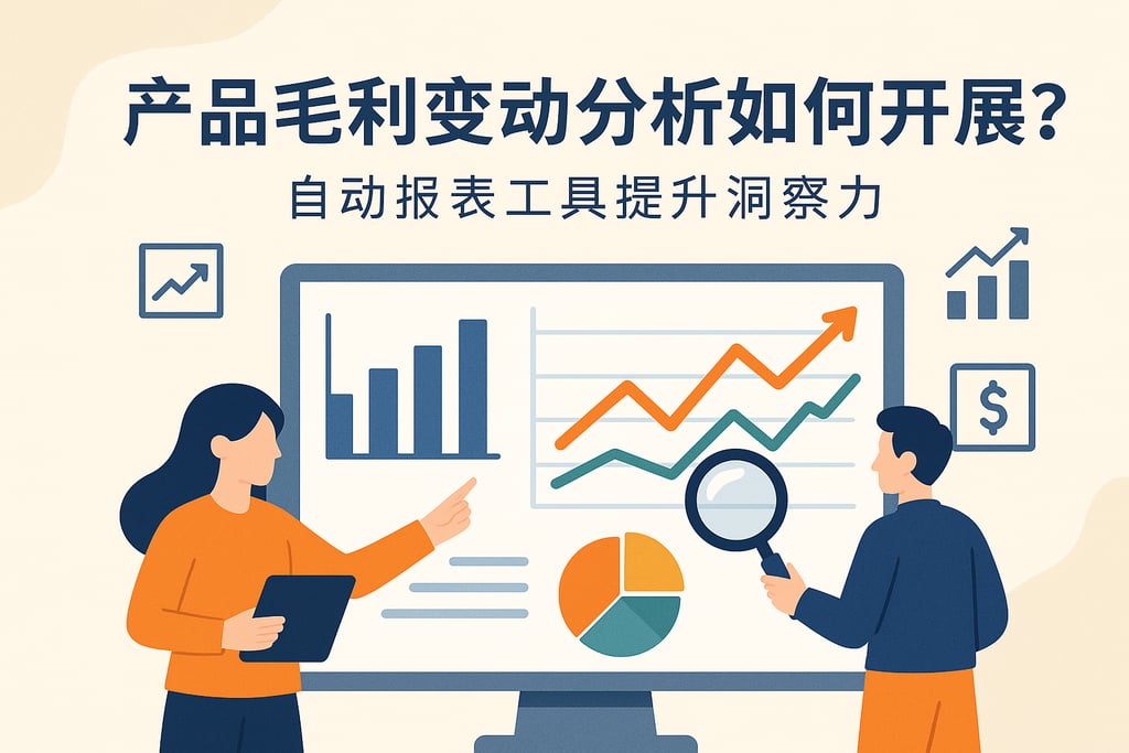 产品毛利变动分析如何开展？自动报表工具提升洞察力