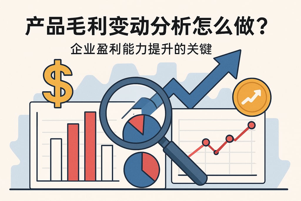 产品毛利变动分析怎么做？企业盈利能力提升的关键