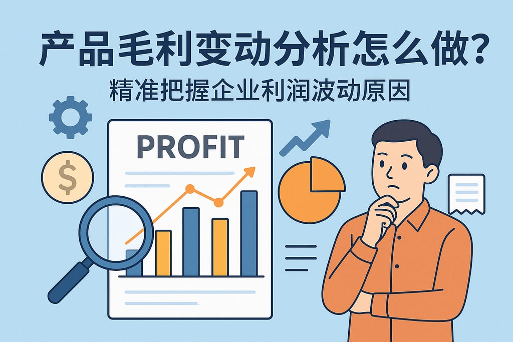 产品毛利变动分析怎么做？精准把握企业利润波动原因