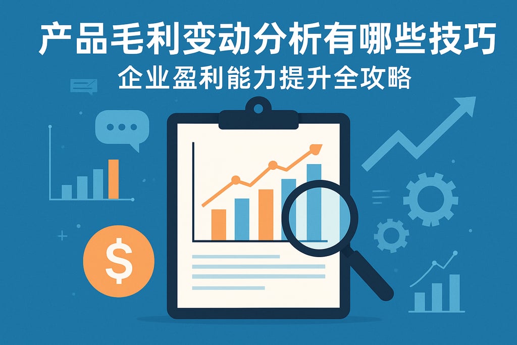 产品毛利变动分析有哪些技巧？企业盈利能力提升全攻略