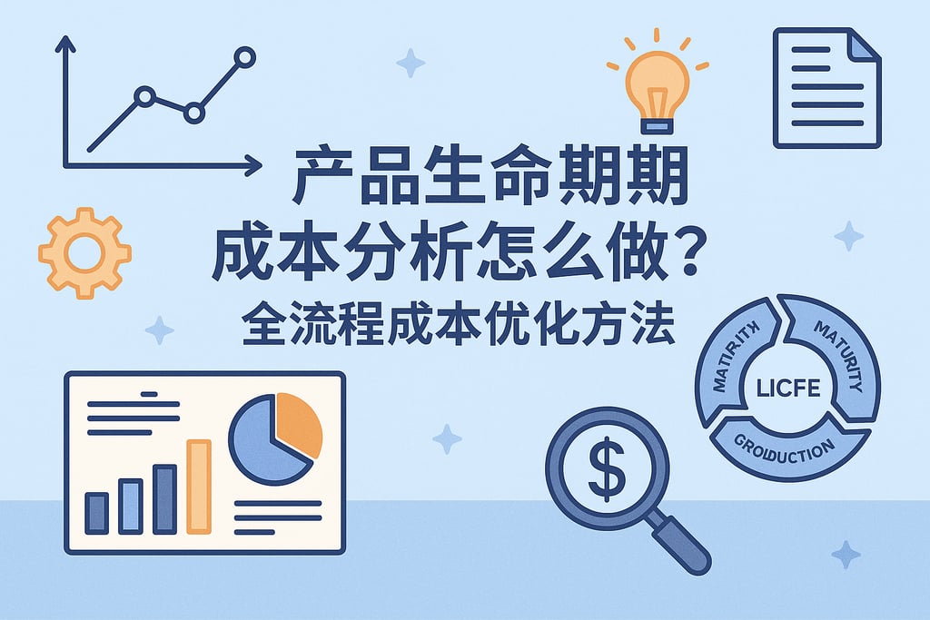 产品生命周期成本分析怎么做？全流程成本优化方法