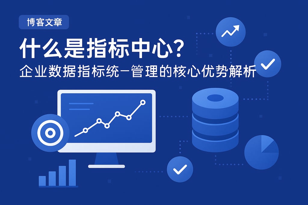 什么是指标中心？企业数据指标统一管理的核心优势解析