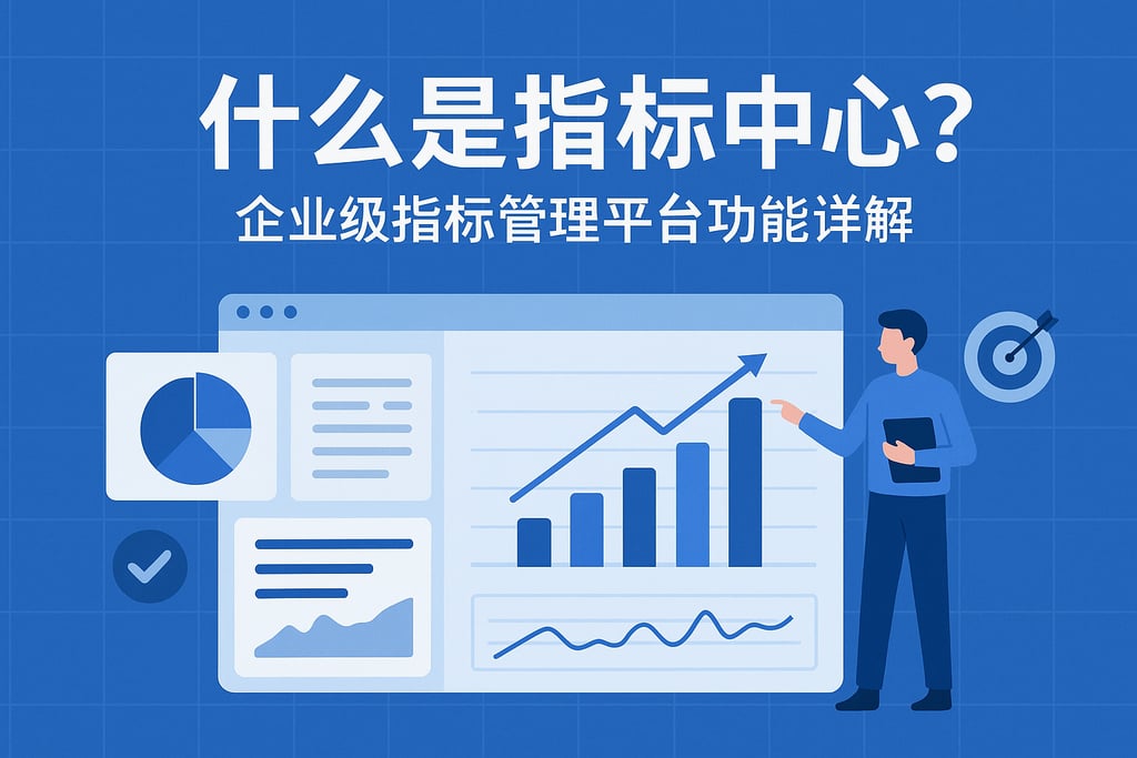 什么是指标中心？企业级指标管理平台功能详解