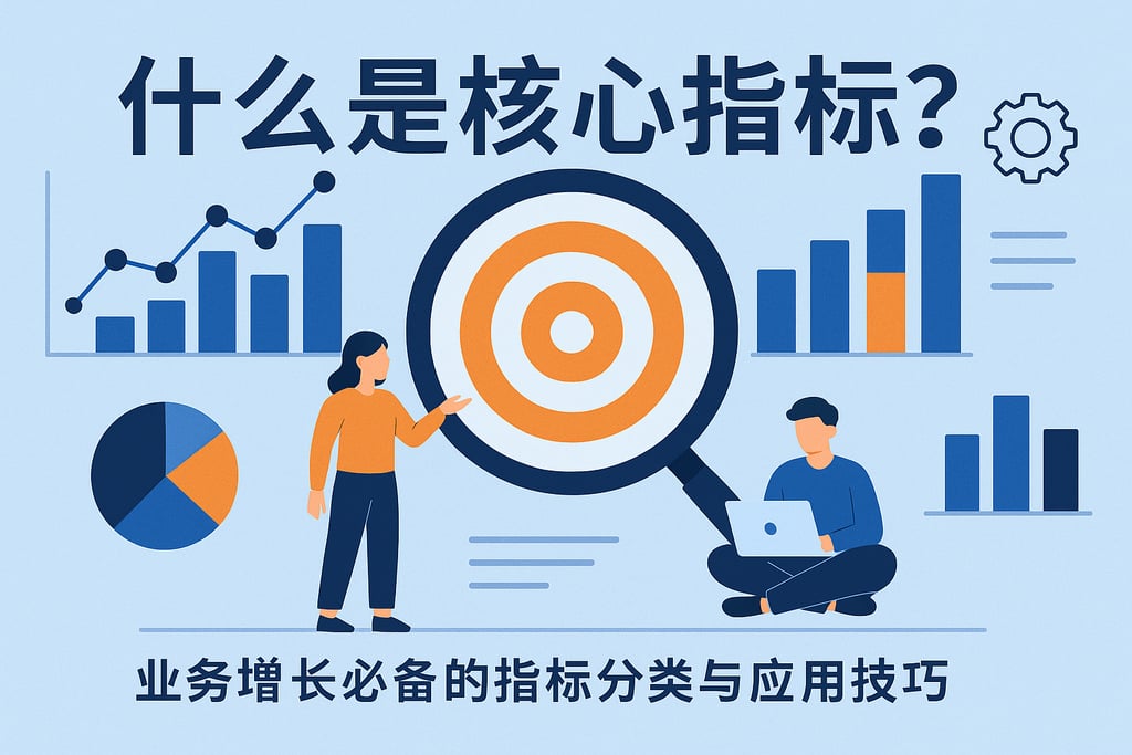 什么是核心指标？业务增长必备的指标分类与应用技巧