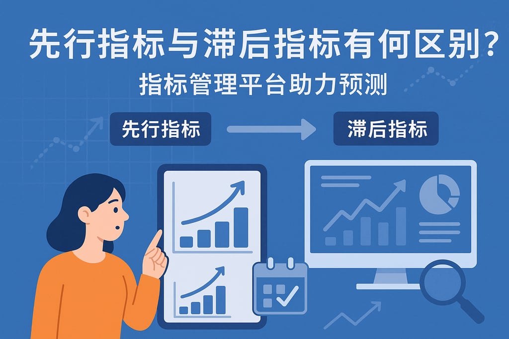 先行指标与滞后指标有何区别？指标管理平台助力预测