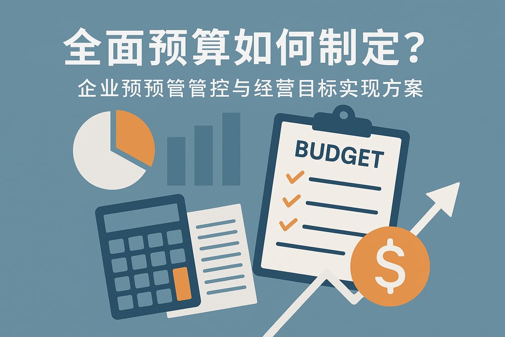 全面预算如何制定？企业预算管控与经营目标实现方案