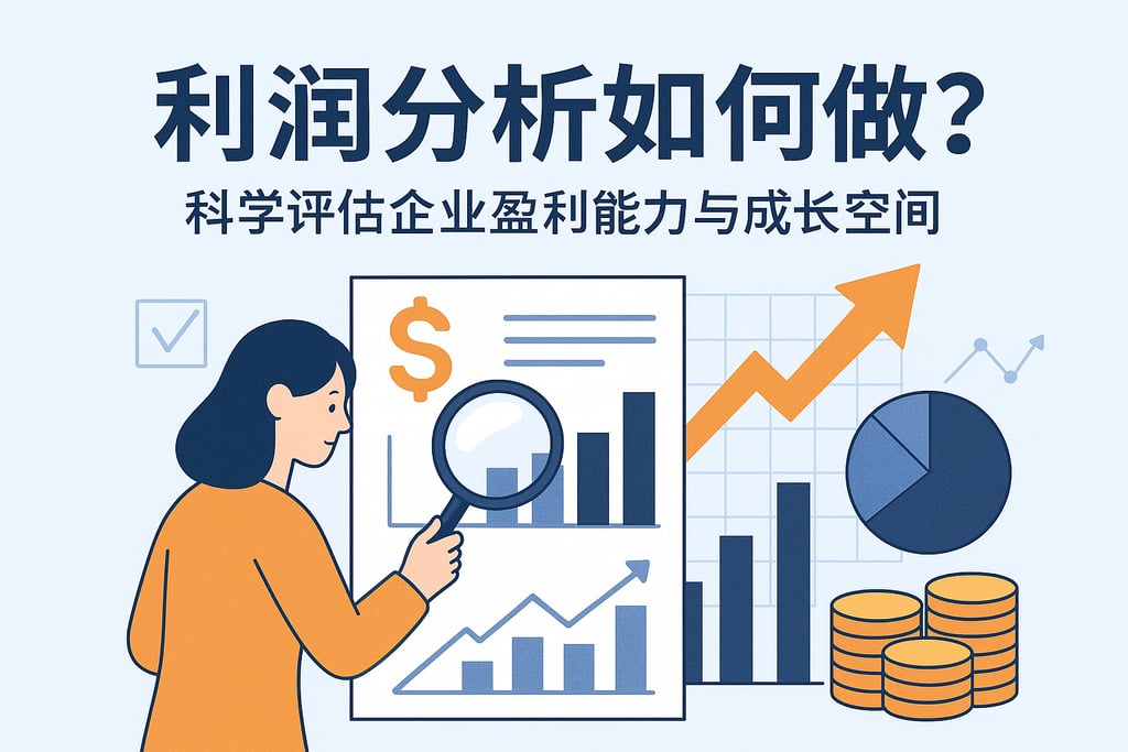 利润分析如何做？科学评估企业盈利能力与成长空间