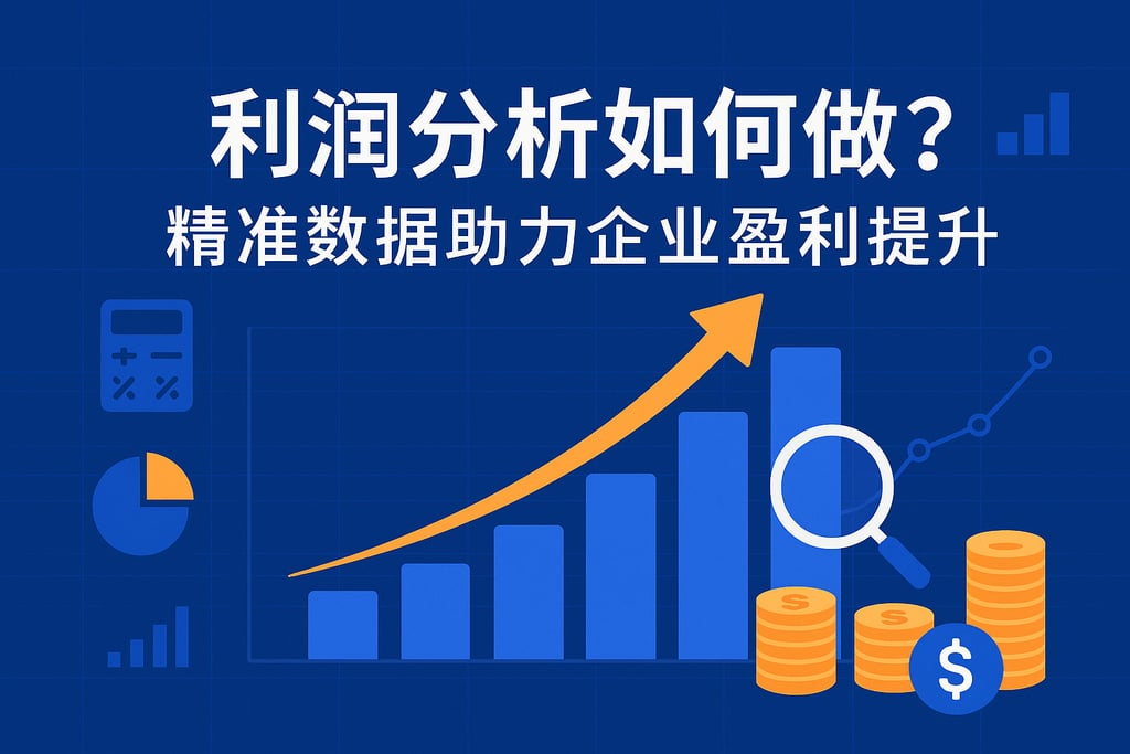 利润分析如何做？精准数据助力企业盈利提升