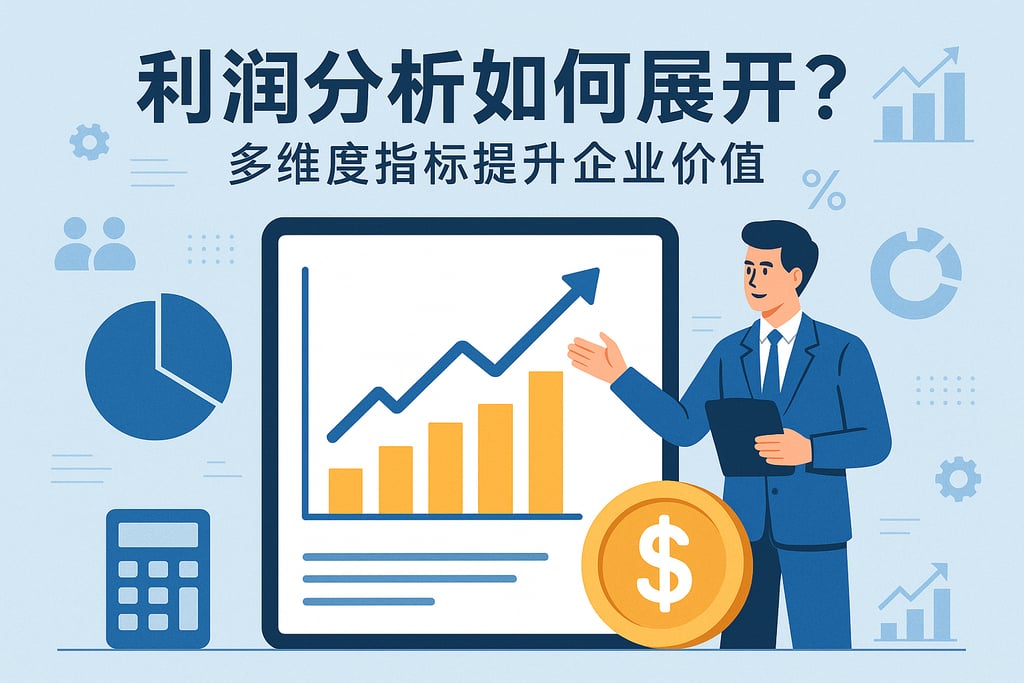 利润分析如何展开？多维度指标提升企业价值