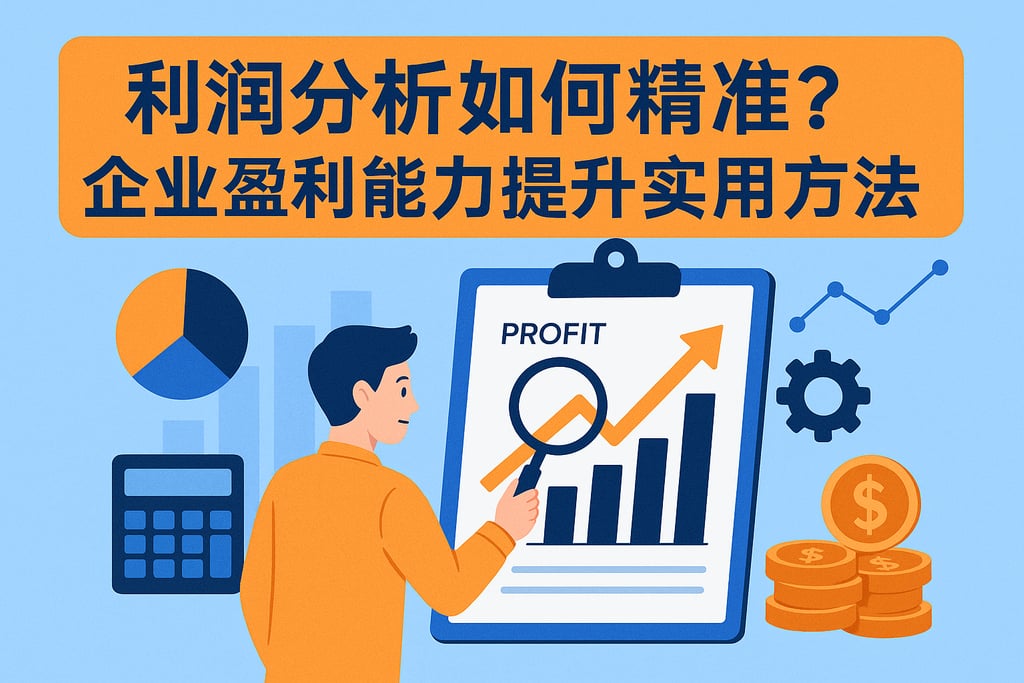 利润分析如何精准？企业盈利能力提升实用方法