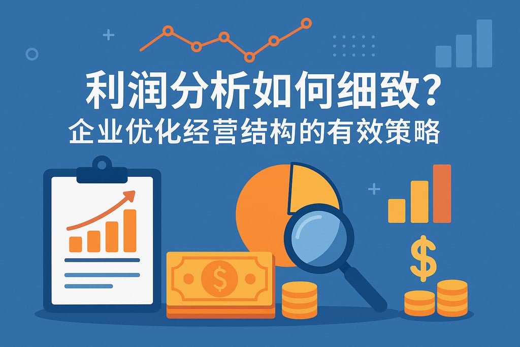 利润分析如何细致？企业优化经营结构的有效策略
