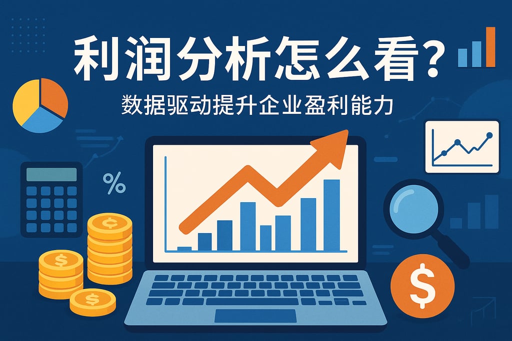 利润分析怎么看？数据驱动提升企业盈利能力