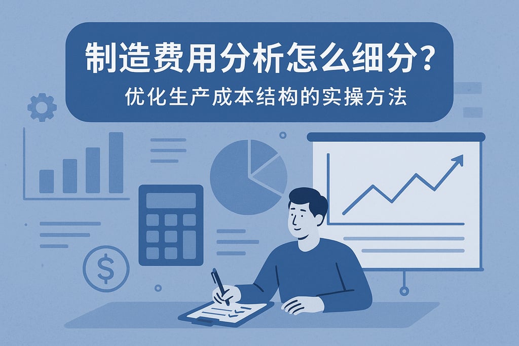 制造费用分析怎么细分？优化生产成本结构的实操方法