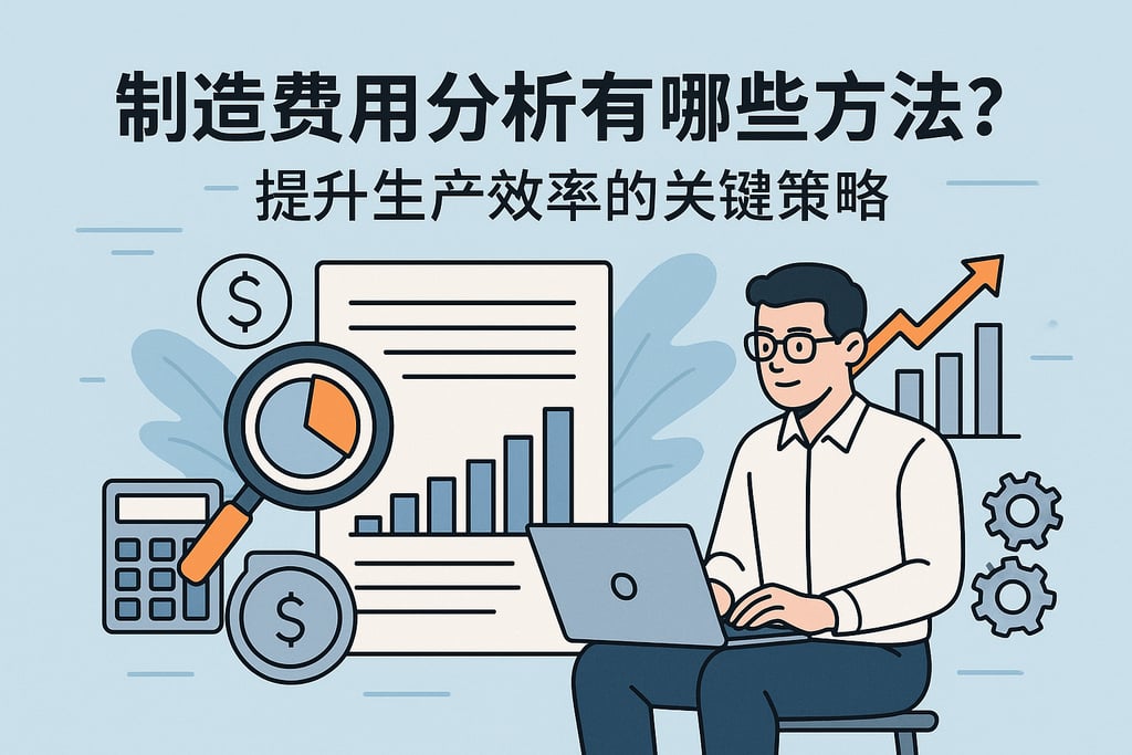 制造费用分析有哪些方法？提升生产效率的关键策略