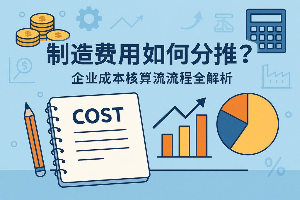 制造费用如何分摊？企业成本核算流程全解析