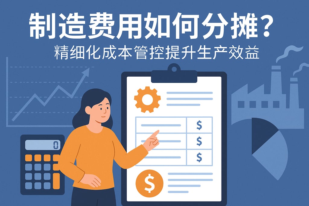 制造费用如何分摊？精细化成本管控提升生产效益