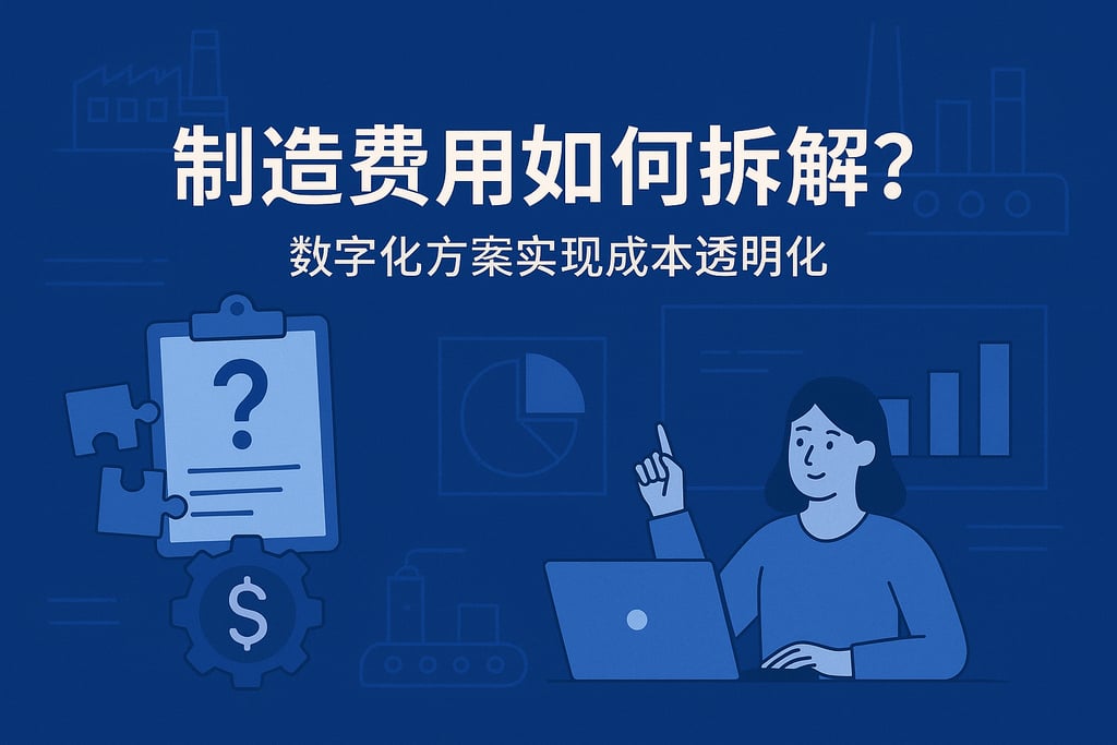 制造费用如何拆解？数字化方案实现成本透明化