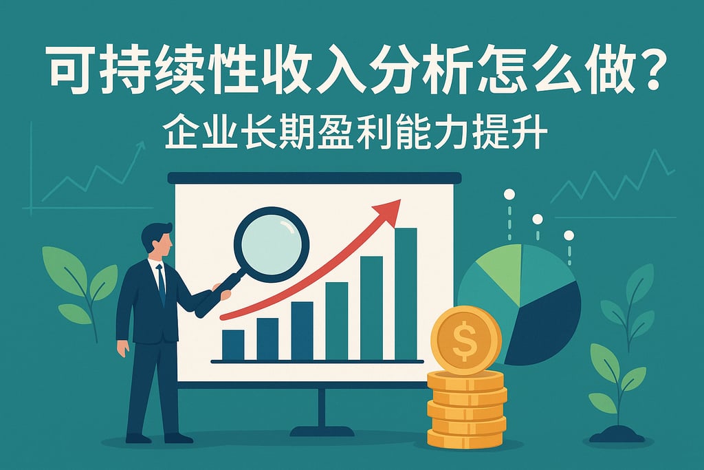 可持续性收入分析怎么做？企业长期盈利能力提升