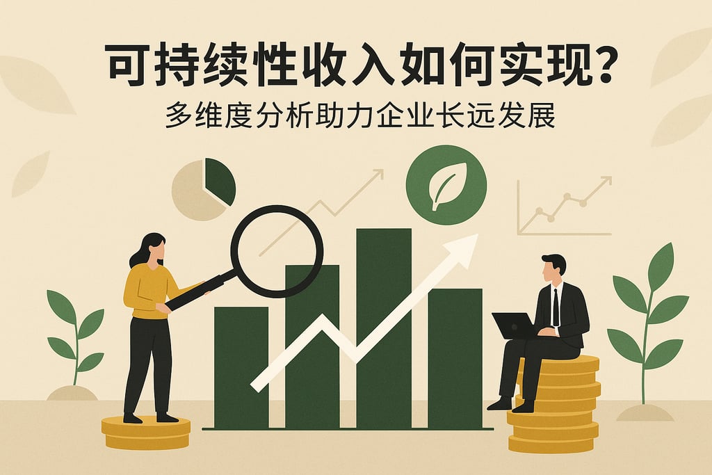 可持续性收入如何实现？多维度分析助力企业长远发展