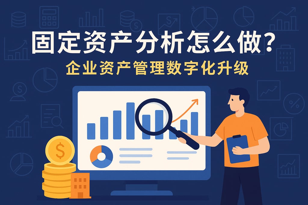 固定资产分析怎么做？企业资产管理数字化升级