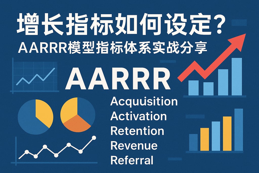 增长指标如何设定？AARRR模型指标体系实战分享