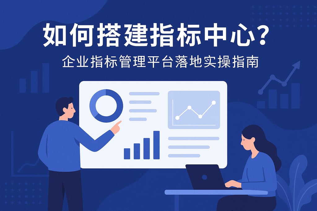 如何搭建指标中心？企业指标管理平台落地实操指南