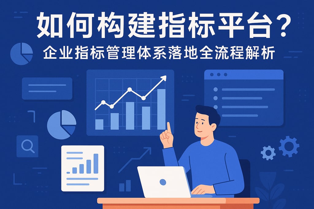 如何构建指标平台？企业指标管理体系落地全流程解析