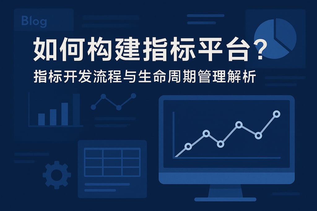 如何构建指标平台？指标开发流程与生命周期管理解析