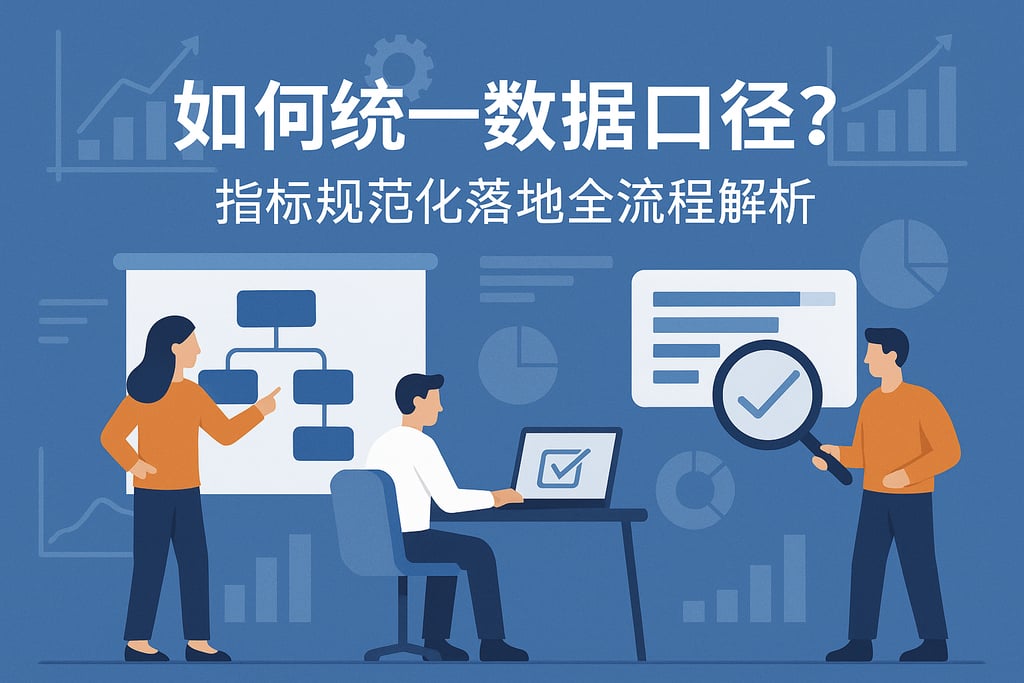 如何统一数据口径？指标规范化落地全流程解析