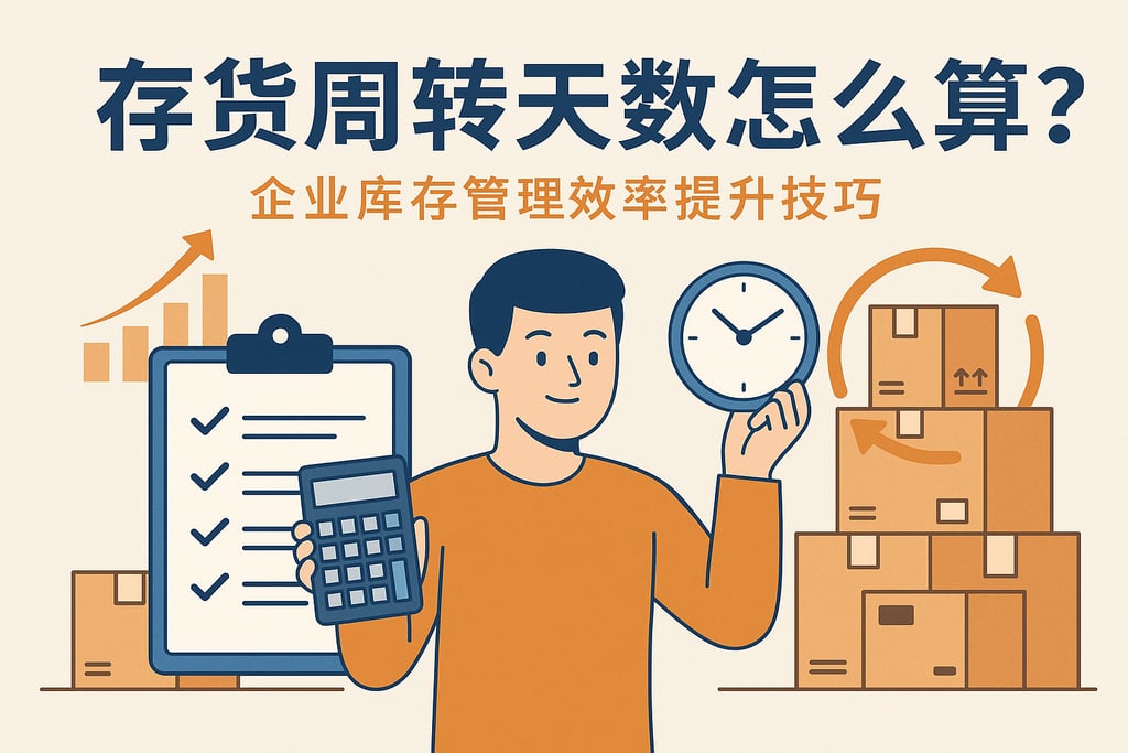存货周转天数怎么算？企业库存管理效率提升技巧