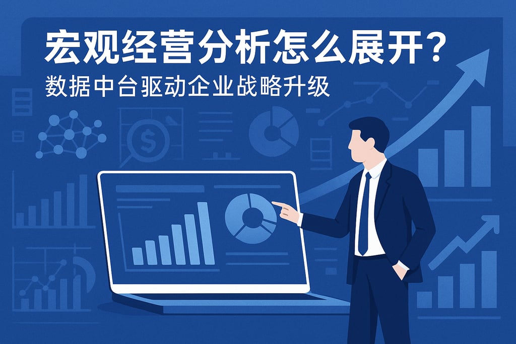 宏观经营分析怎么展开？数据中台驱动企业战略升级