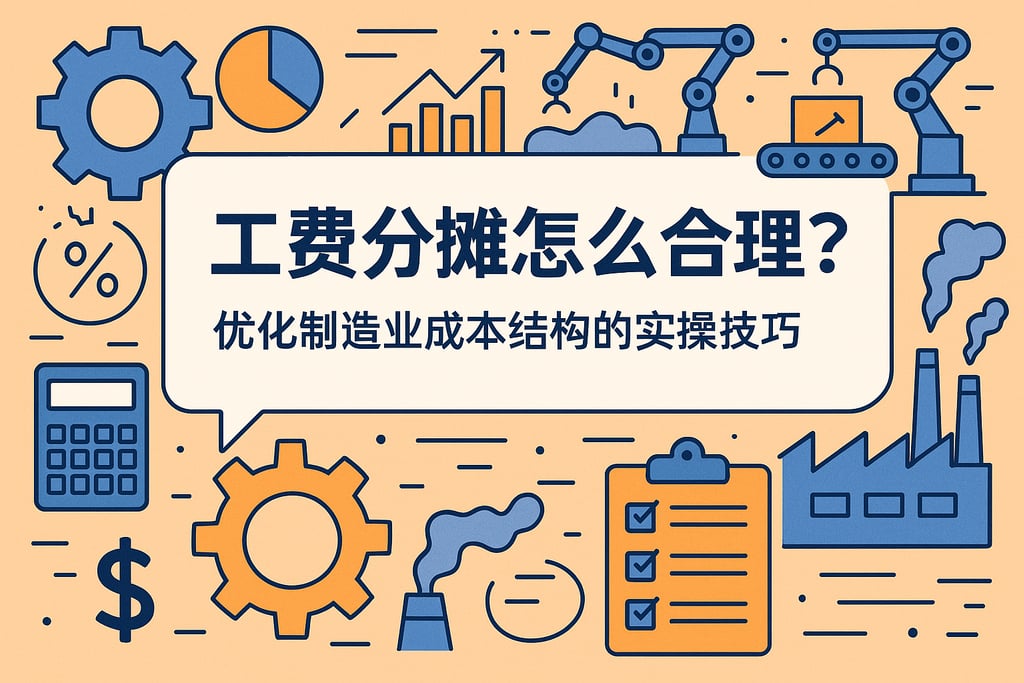 工费分摊怎么合理？优化制造业成本结构的实操技巧