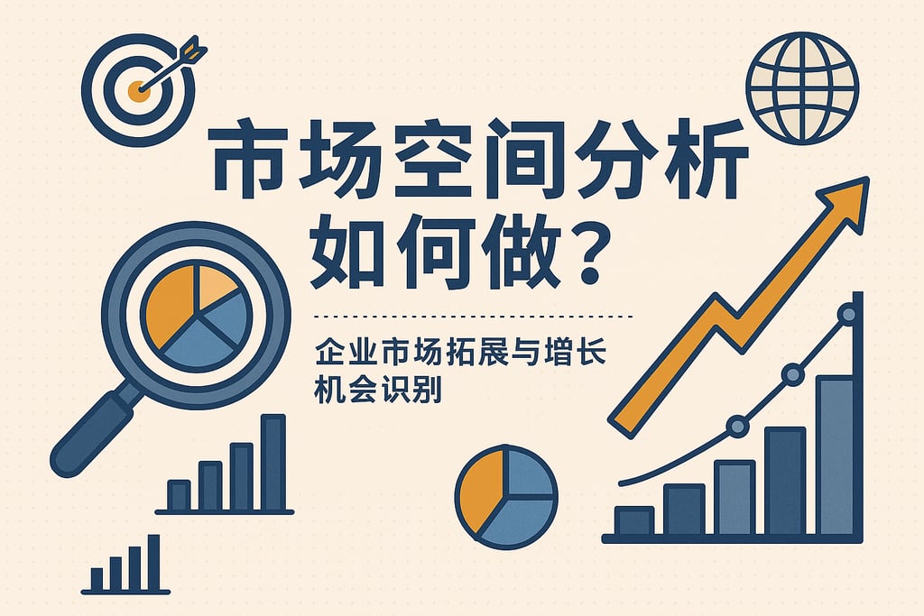 市场空间分析如何做？企业市场拓展与增长机会识别