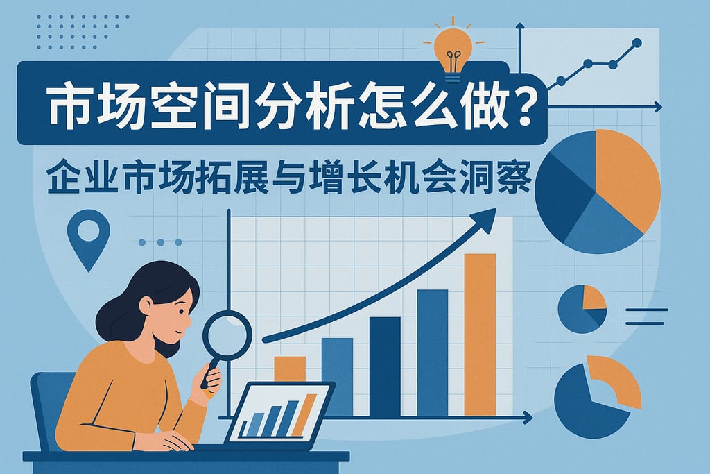 市场空间分析怎么做？企业市场拓展与增长机会洞察