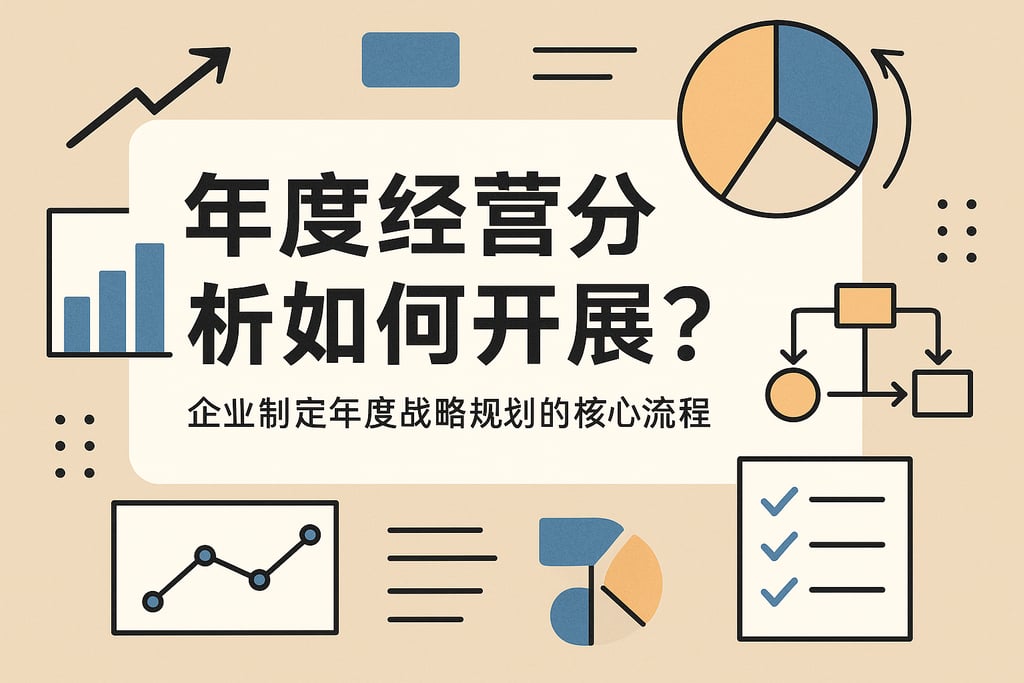 年度经营分析如何开展？企业制定年度战略规划的核心流程