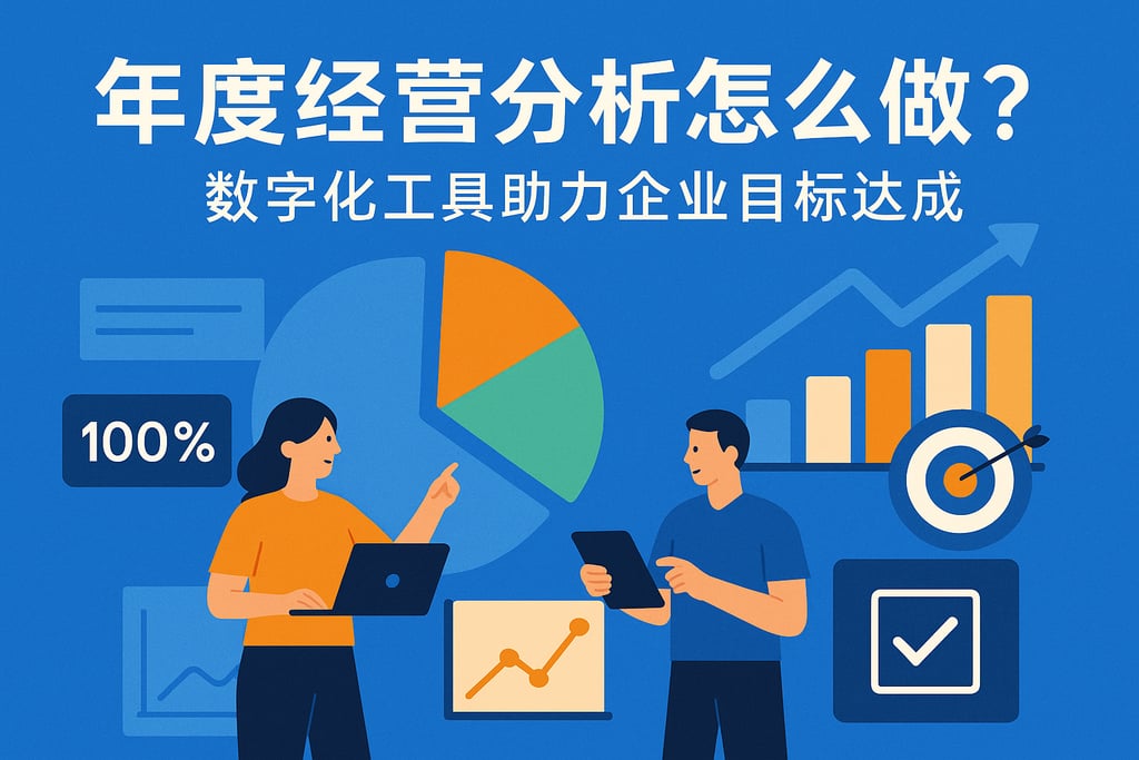 年度经营分析怎么做？数字化工具助力企业目标达成
