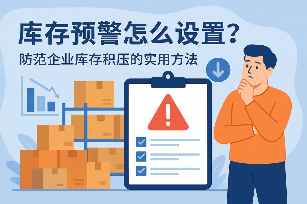 库存预警怎么设置？防范企业库存积压的实用方法