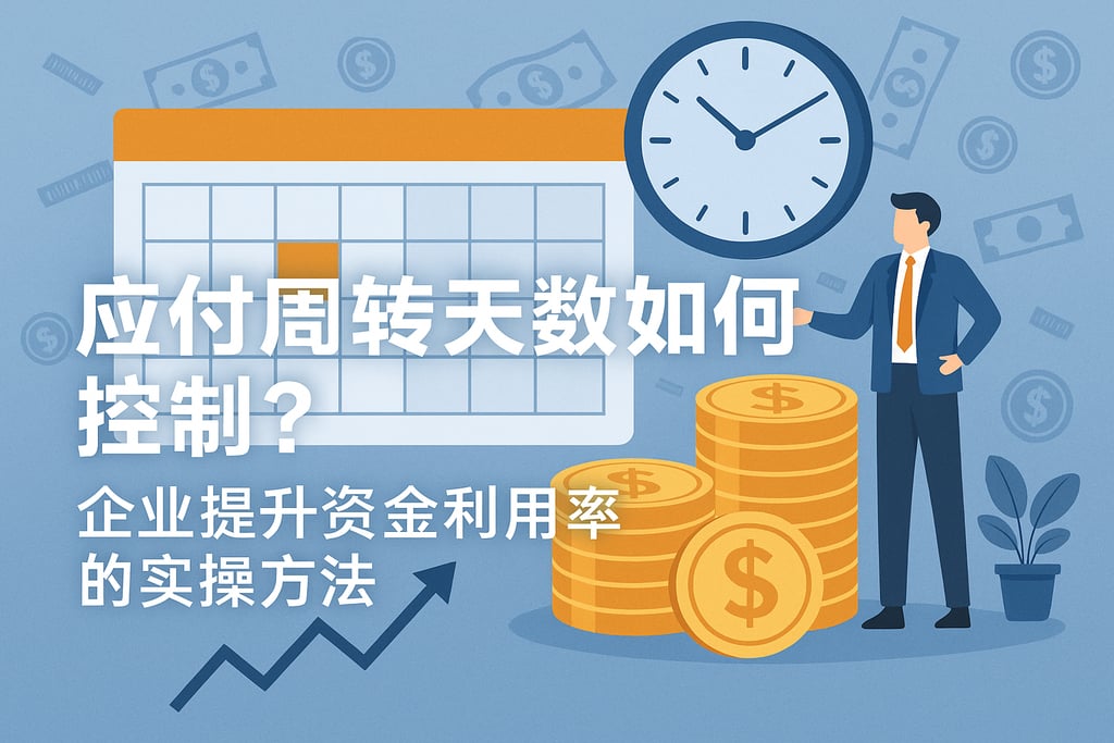 应付周转天数如何控制？企业提升资金利用率的实操方法