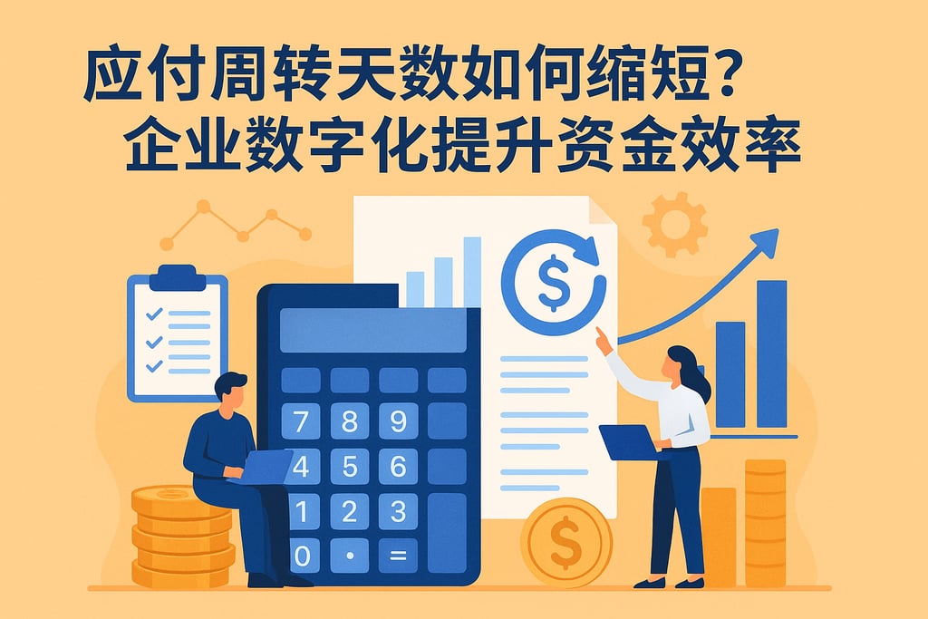 应付周转天数如何缩短？企业数字化提升资金效率