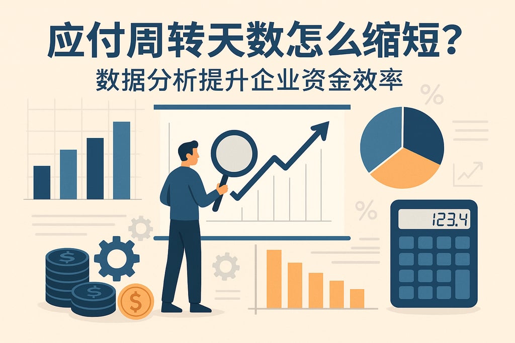 应付周转天数怎么缩短？数据分析提升企业资金效率