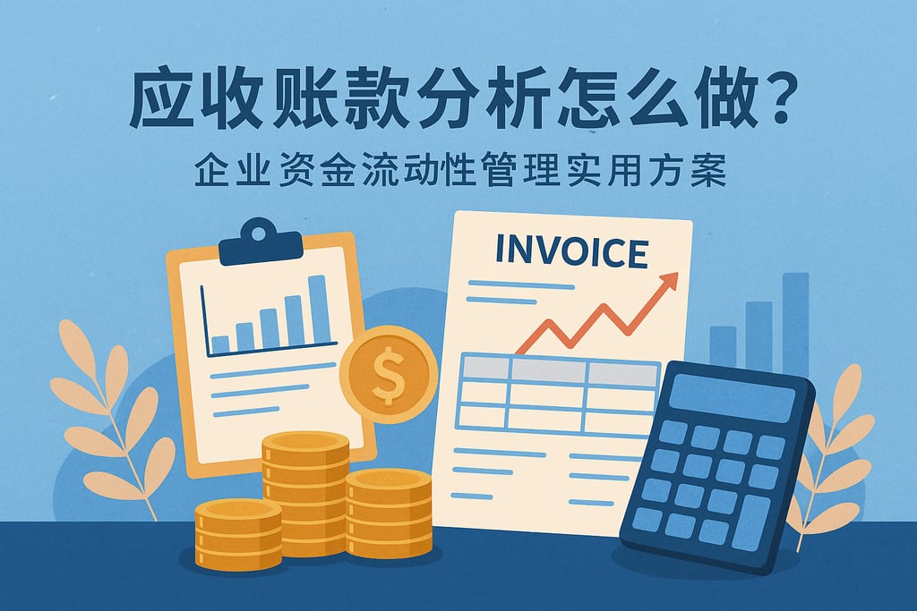 应收账款分析怎么做？企业资金流动性管理实用方案
