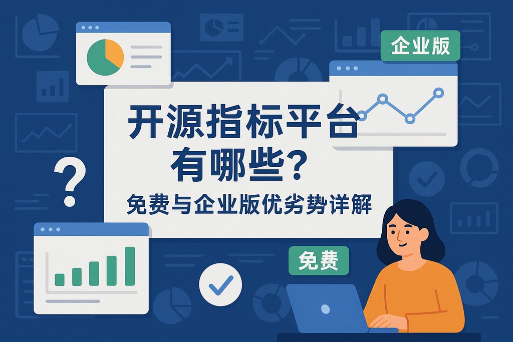开源指标平台有哪些？免费与企业版优劣势详解