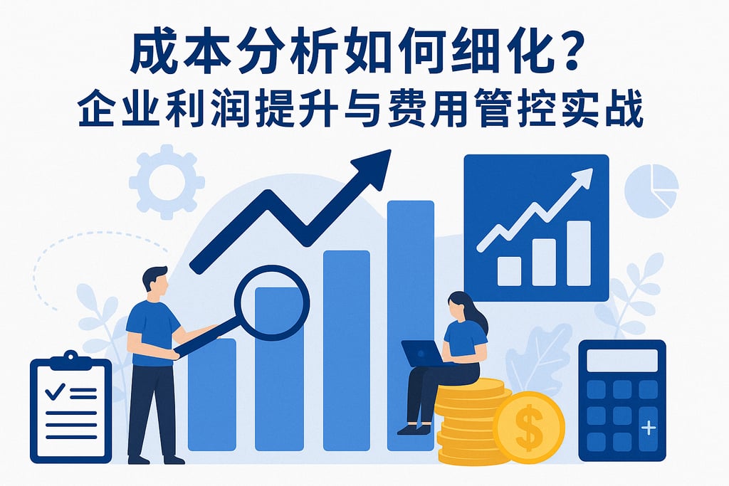 成本分析如何细化？企业利润提升与费用管控实战