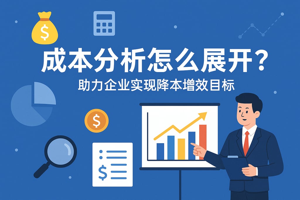 成本分析怎么展开？助力企业实现降本增效目标