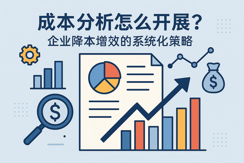 成本分析怎么开展？企业降本增效的系统化策略