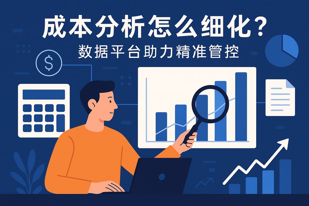 成本分析怎么细化？数据平台助力精准管控