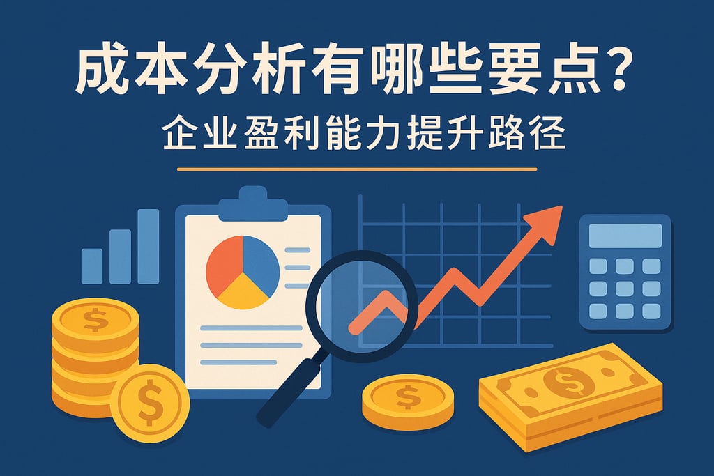 成本分析有哪些要点？企业盈利能力提升路径