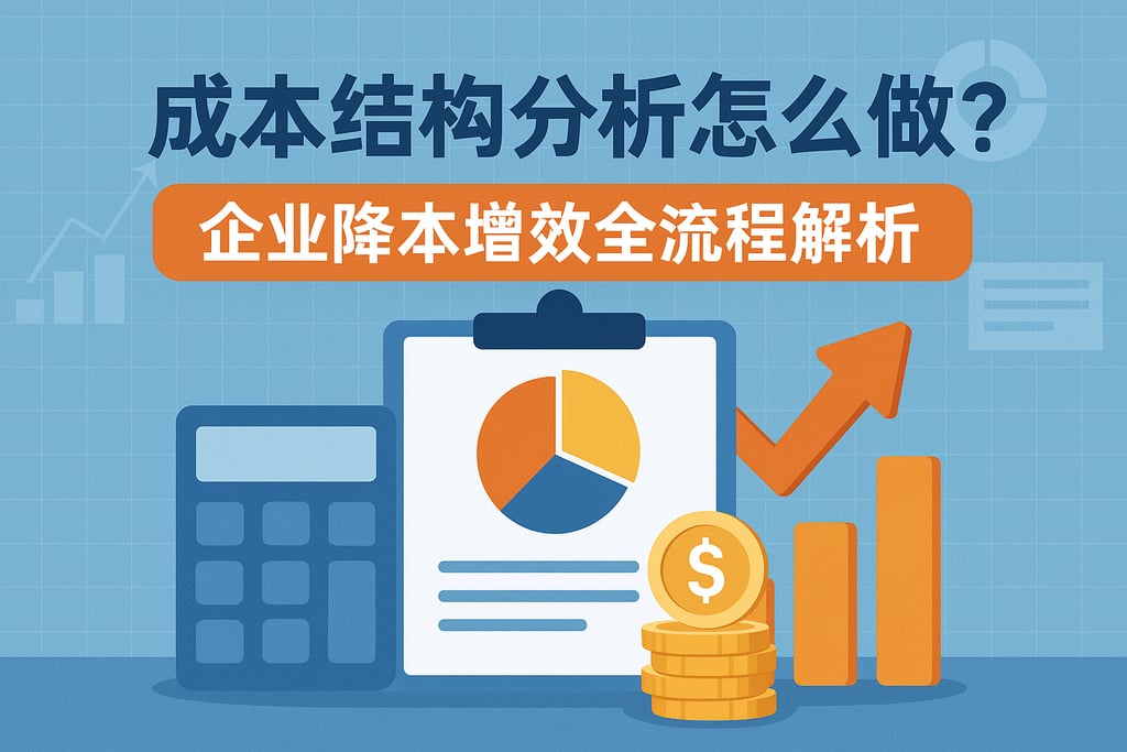 成本结构分析怎么做？企业降本增效全流程解析